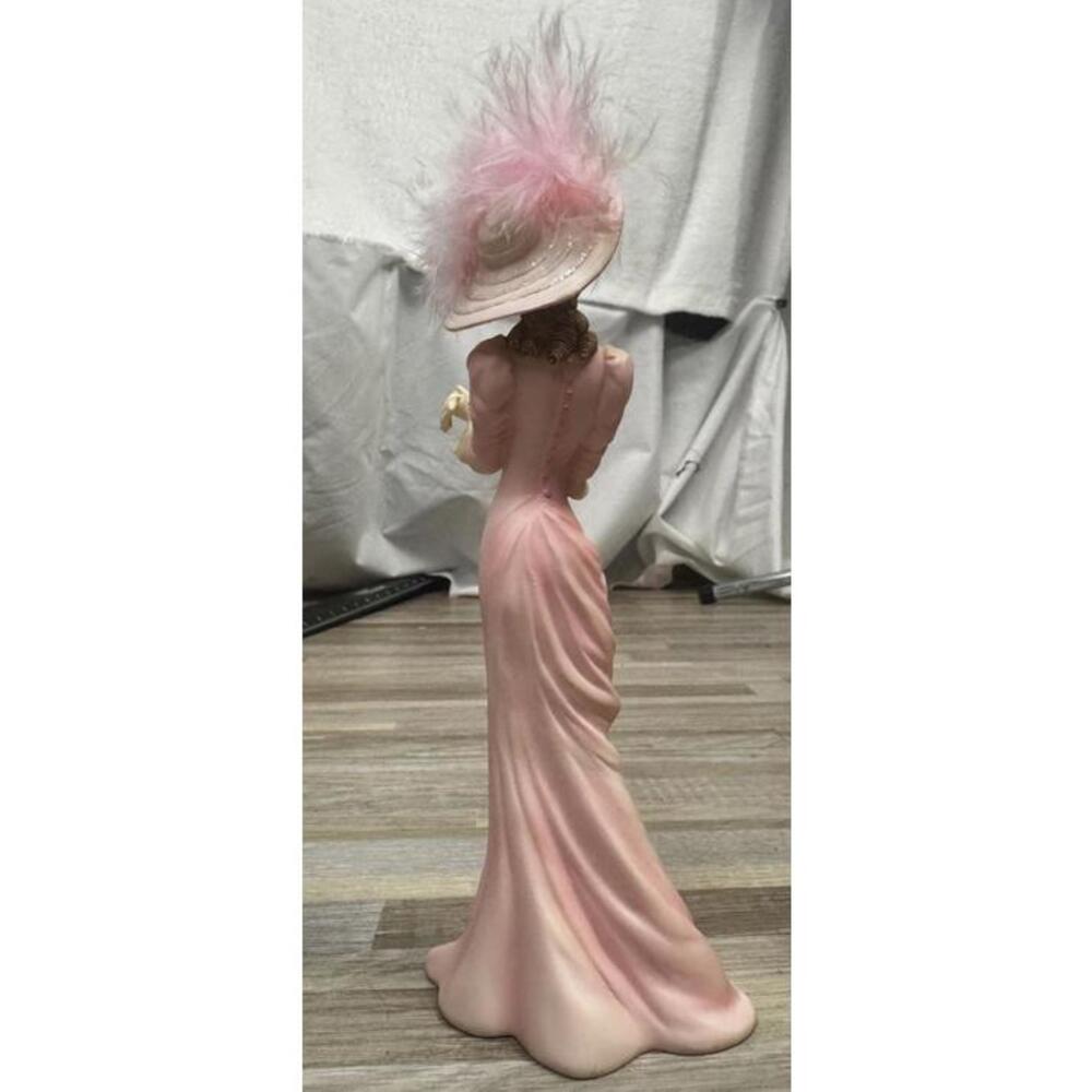 thomas kinkade pink with hope figurine 2007 limited 95 days - Picture 2 of 7